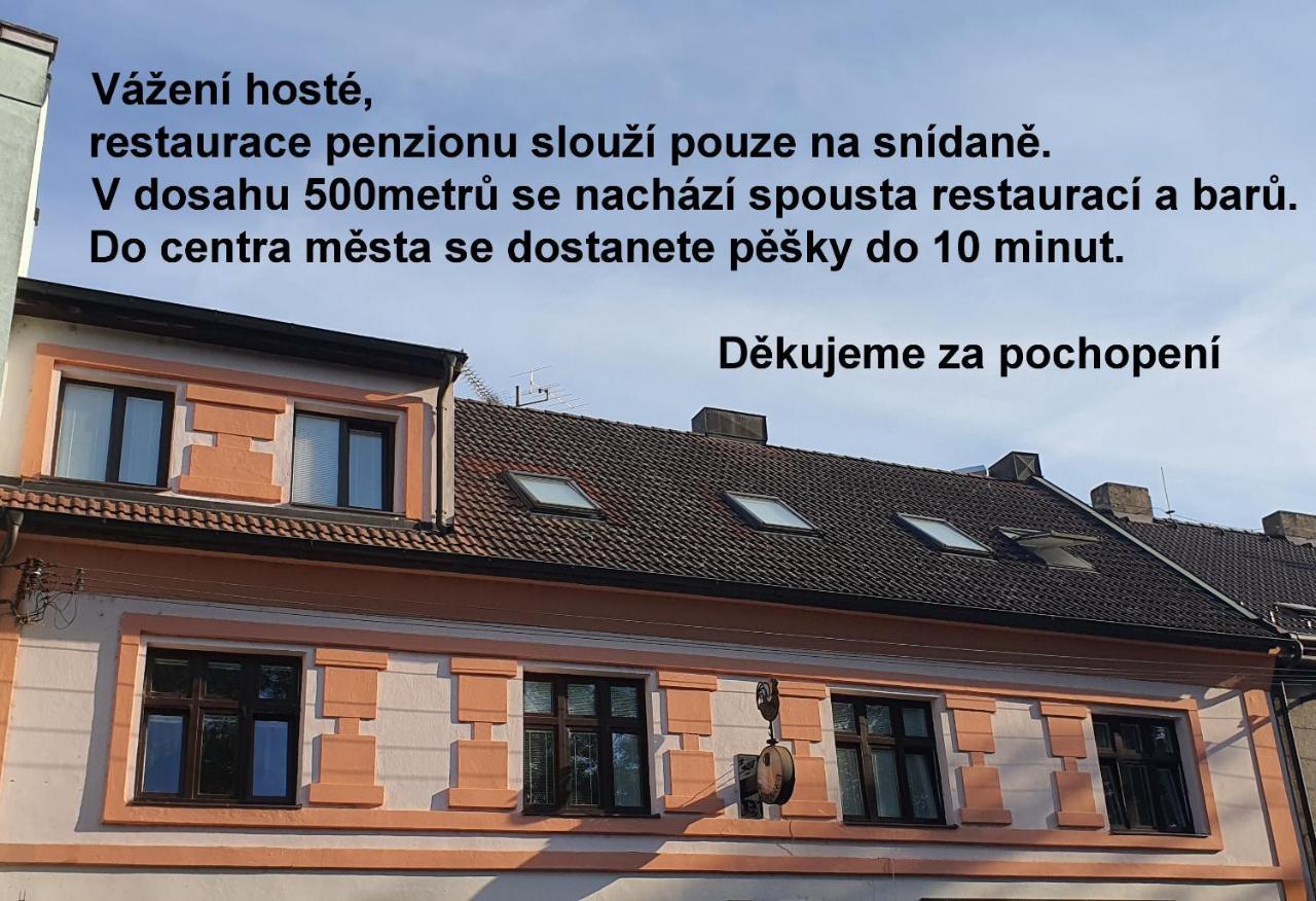 Penzion U Kohoutka 帕尔杜比采 外观 照片
